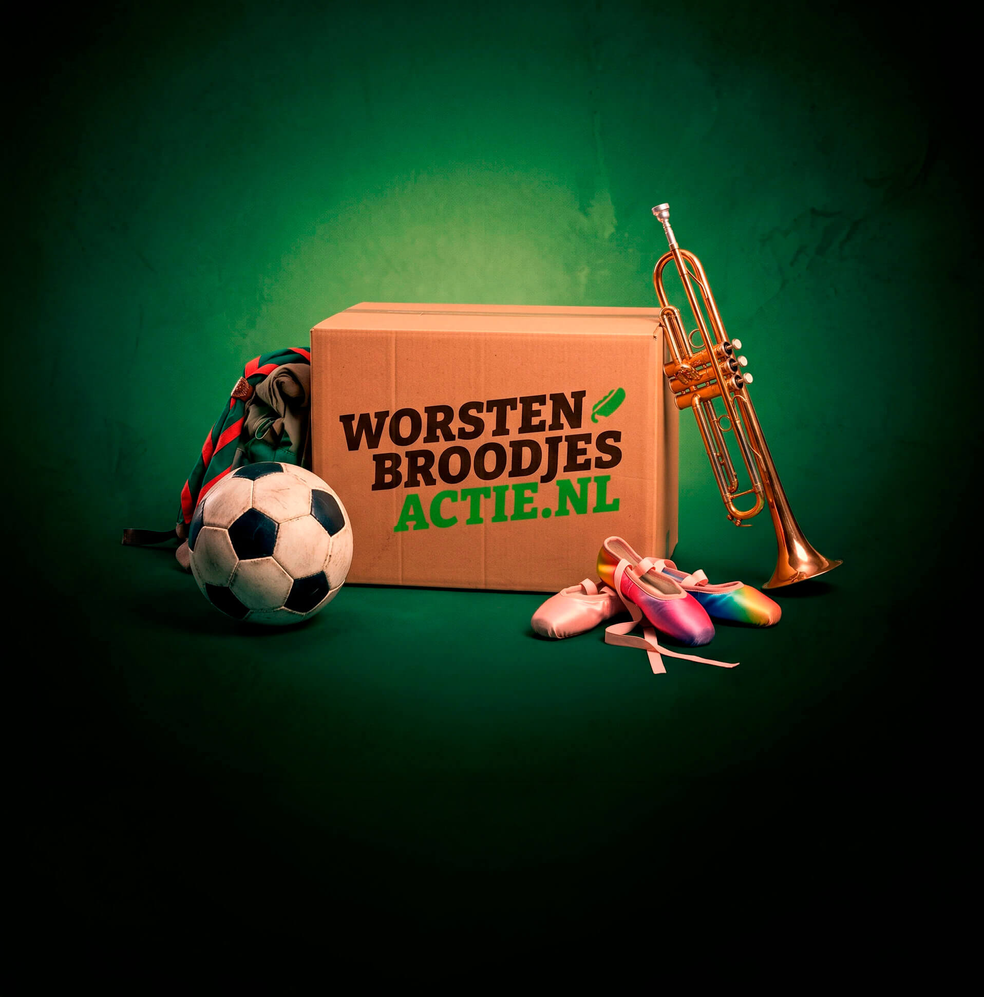 Worstenbroodjes actie instrumenten